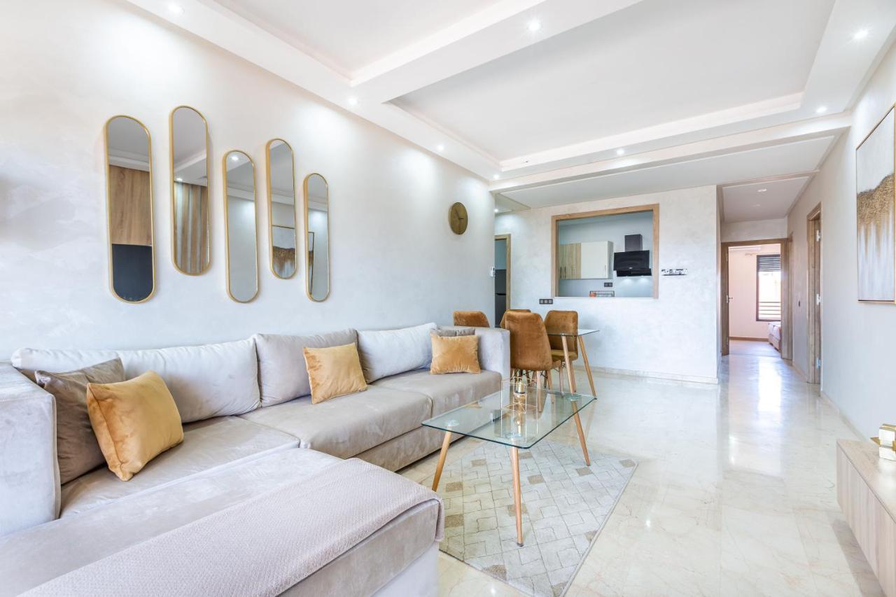 New! Superbe Appartement A Majorelle,Terrace,Iptv. Marrakesh Eksteriør billede