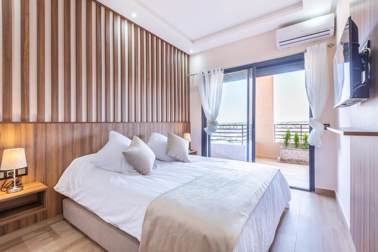 New! Superbe Appartement A Majorelle,Terrace,Iptv. Marrakesh Eksteriør billede